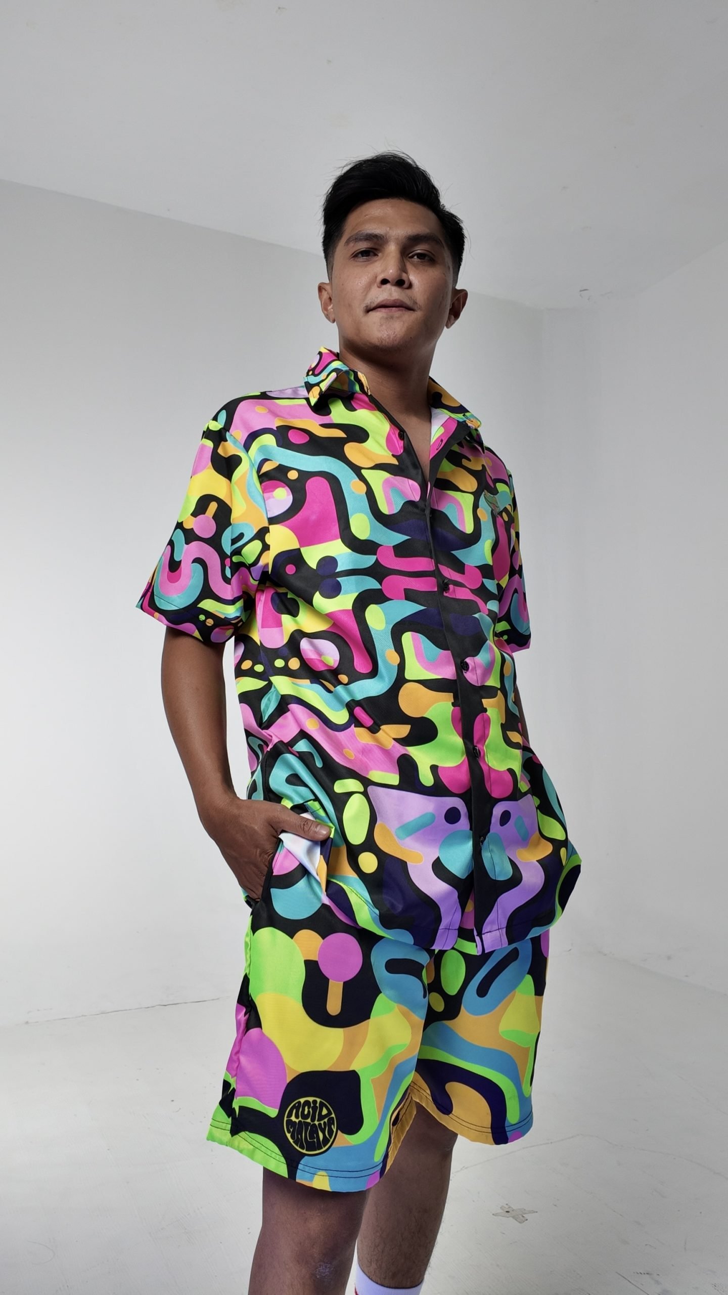 ACIDVERSARY BUTTON-UP SHIRT